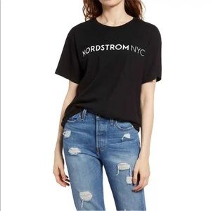 Nordstrom BP NYC Crew Tee Shirts, Black s xs